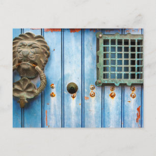 Carte Postale Knocker de porte historique