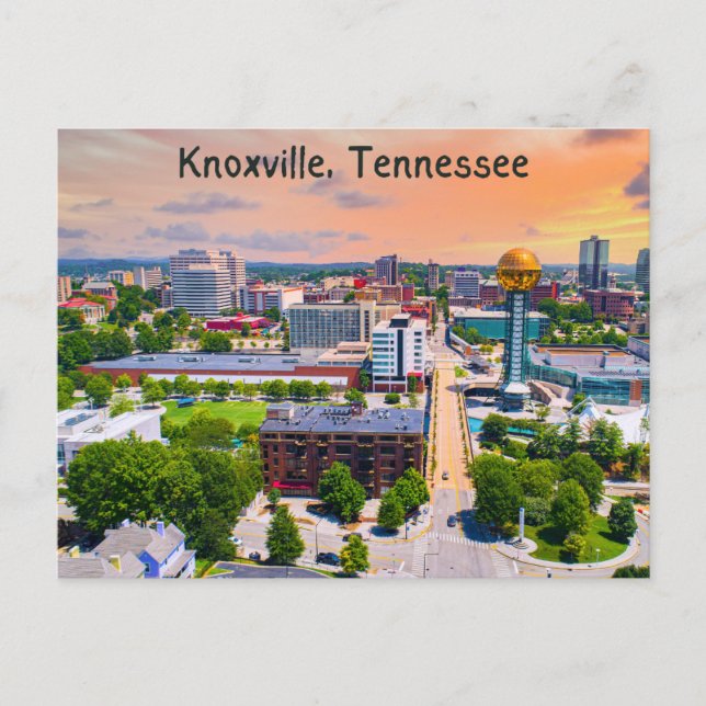 Carte postale Knoxville Tennessee (Devant)