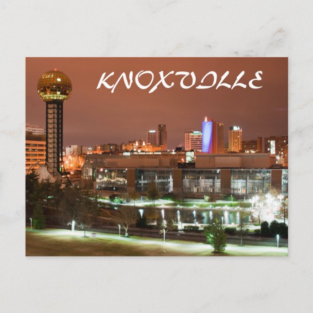 CARTE POSTALE KNOXVILLE TN (Devant)