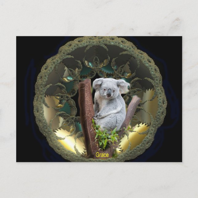 Carte postale Koala (Devant)