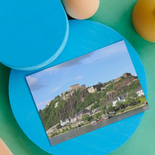 Carte Postale Koblenz avec Festung Ehrenbreitstein (Créateur téléchargé)