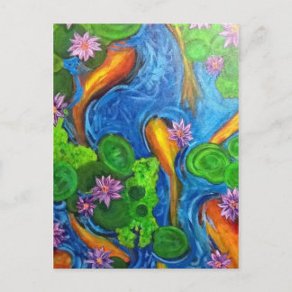 Carte postale Koi Joy II