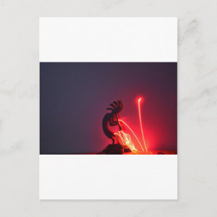 Carte Postale Kokopelli Génère De L'Énergie Légère !