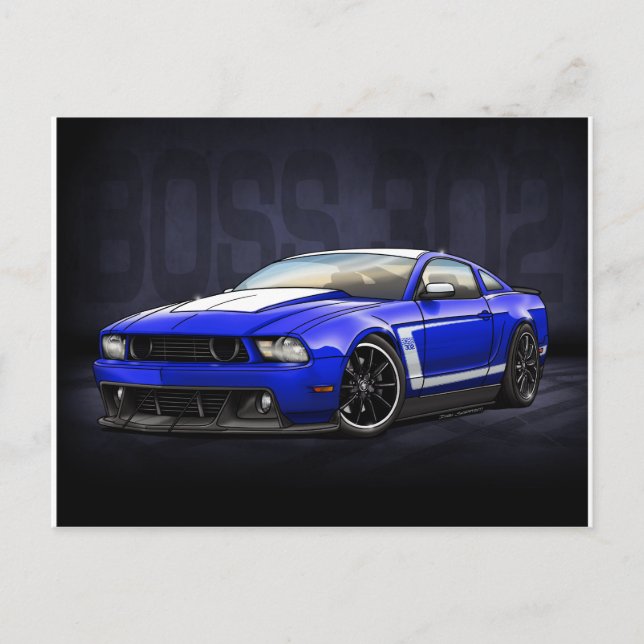 Carte Postale Kona Blue 2012 Boss 302 (Devant)