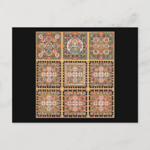 Carte Postale Kongokai Mandala