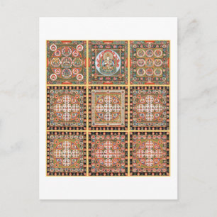 Carte Postale Kongokai Mandala