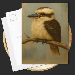 Carte postale Kookaburra Imprimer Australian Bir