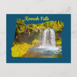 Carte postale Koosah Falls Oregon