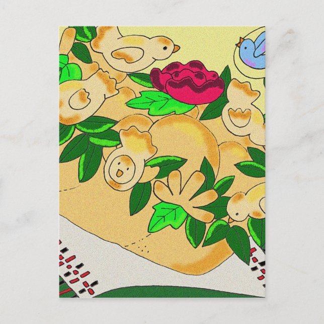 Carte Postale Korovai pour Mariage ukrainien (Devant)