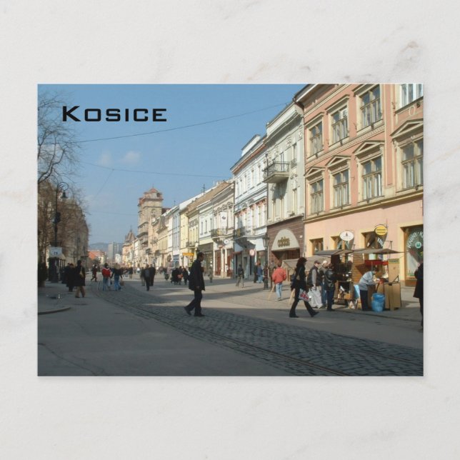 Carte Postale Kosice (Devant)