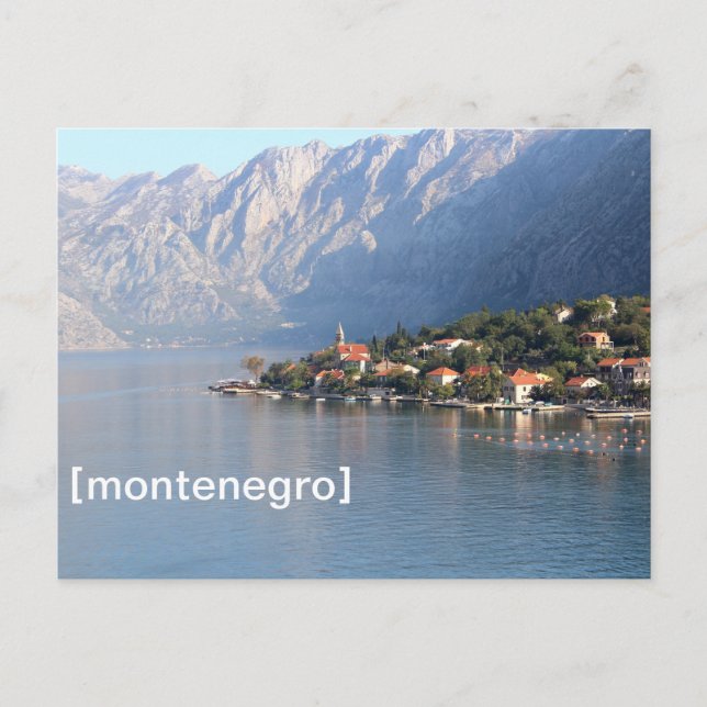 Carte postale Kotor, Monténégro (Devant)