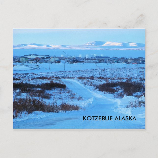 Carte Postale kotzebue alaska (Devant)