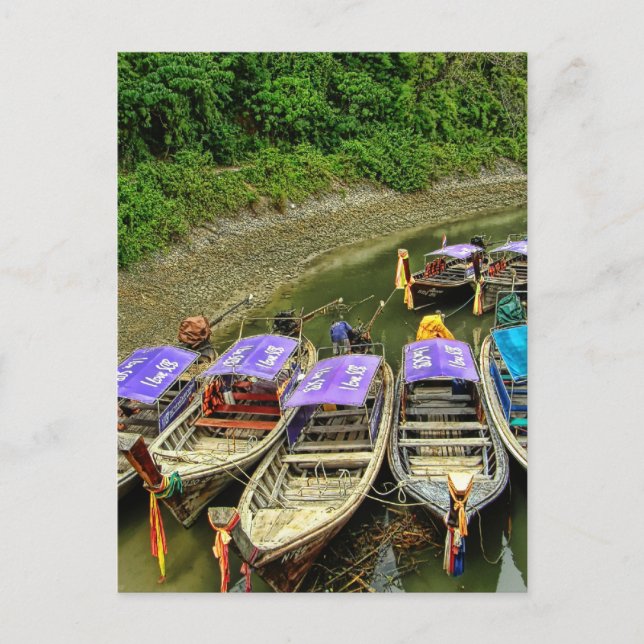 Carte Postale Krabi | Taxis (Devant)