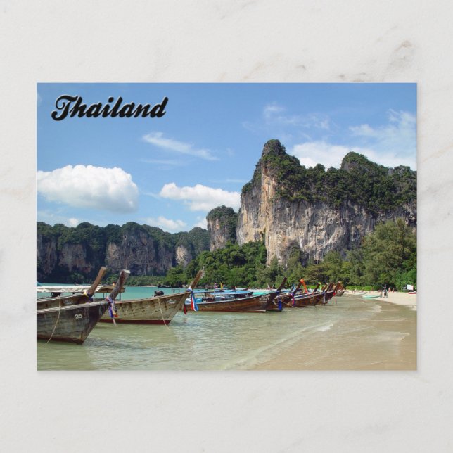 Carte postale Krabi Thaïlande (Devant)