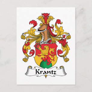 Carte Postale Krantz Family Crest