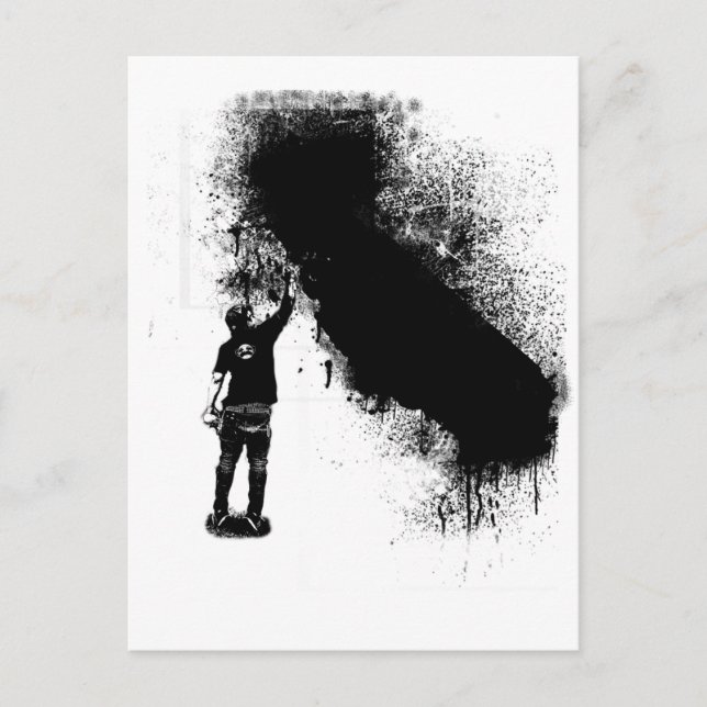 Carte Postale Kris Alan Tagger (Devant)