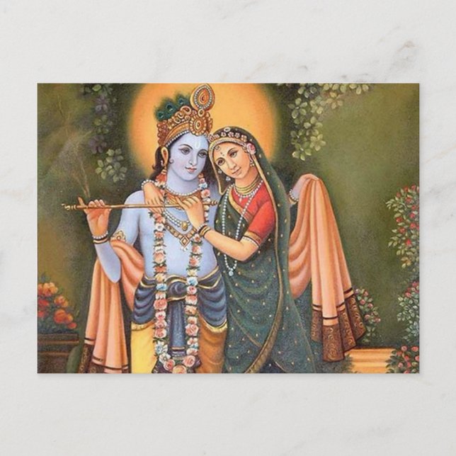 Carte Postale krishna (Devant)