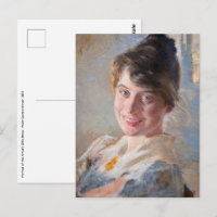 Kroyer - Portrait de l'épouse de l'artiste Marie