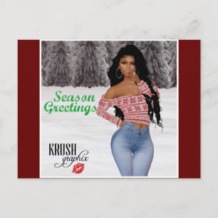 Carte Postale Krush Graphix par Ahsek Novel Postcard 10