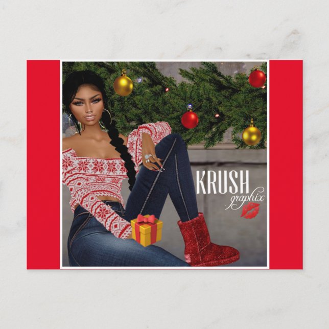 Carte Postale Krush Graphix par Ahsek Novel Postcard 12 (Devant)