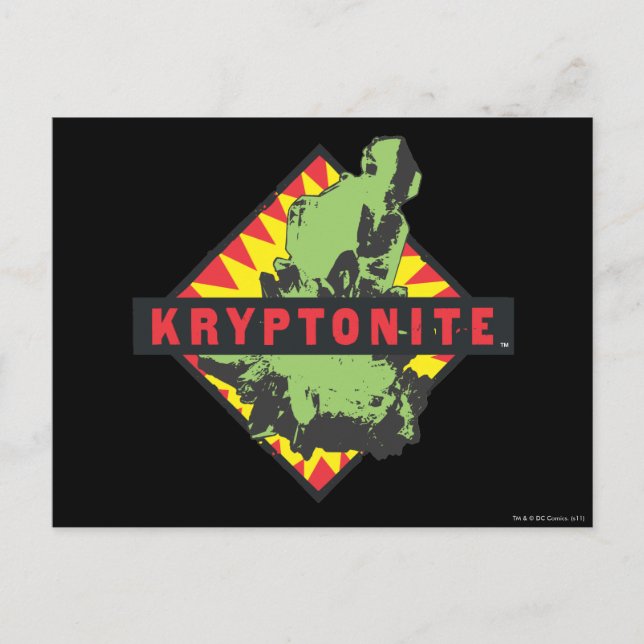 Carte Postale Kryptonite (Devant)