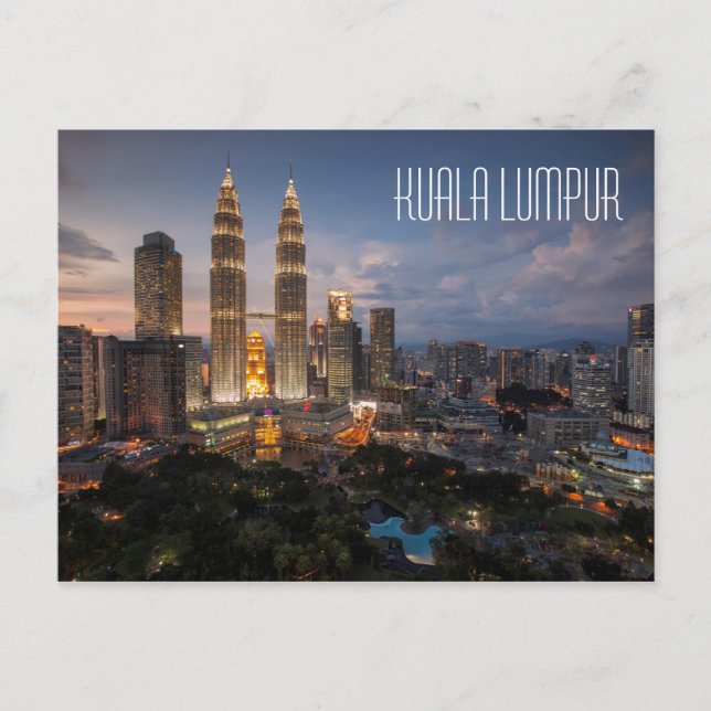 Carte postale Kuala Lumpur (Devant)