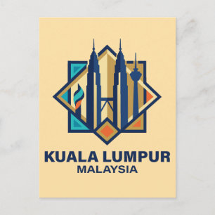 Carte Postale Kuala Lumpur Malaisie Asie du Sud-Est