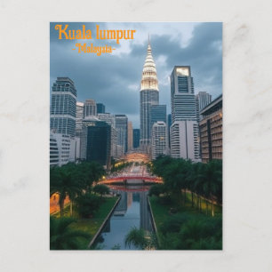 Carte Postale kuala lumpur malaysia