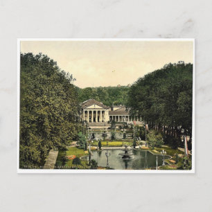 Carte Postale Kurhaus et environs, Wiesbaden, Hesse-Nassau,