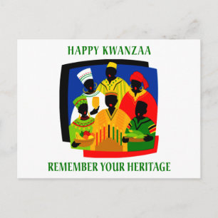 Carte Postale Kwanzaa