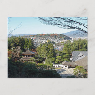 Carte Postale Kyoto & Ginkaku-ji temple, Japon