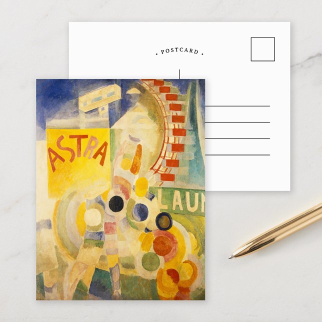 Carte Postale L’Équipe de Cardiff | Robert Delaunay (Créateur téléchargé)