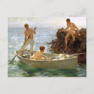 Carte Postale La Baignade