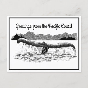 Carte Postale La baleine