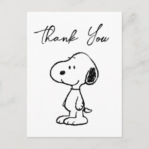 Carte Postale La bande de Peanuts Baby Shower