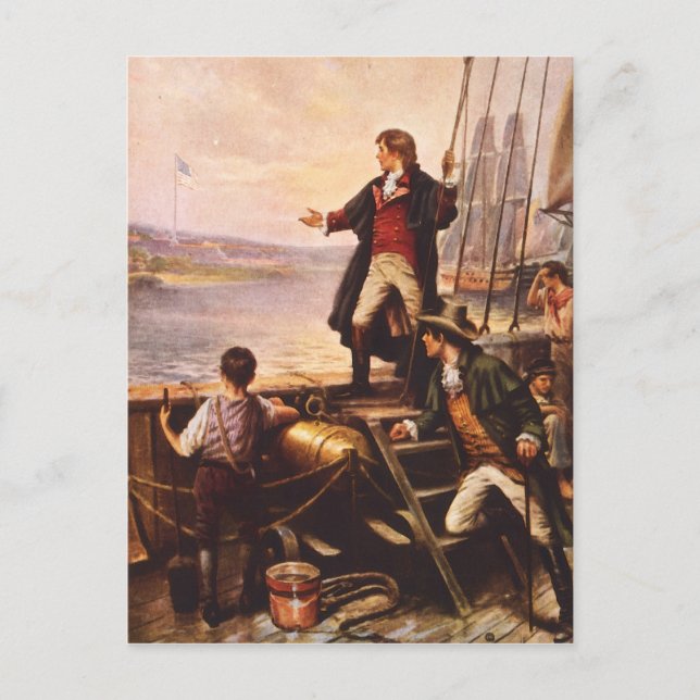 Carte Postale La bannière étoilée de Percy Moran (Devant)