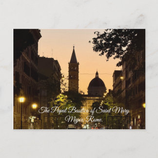 Carte Postale La basilique papale de Sainte-Marie-Majeure, Rome,