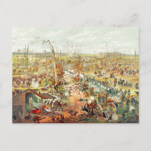 Carte Postale La bataille de Shiloh