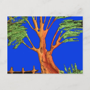 Carte Postale La beauté de l'acacia en Afrique : Serengeti Seren