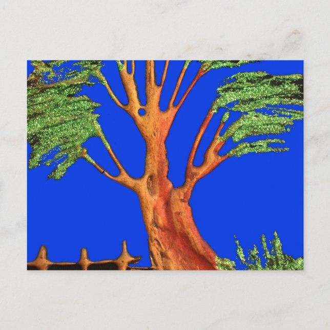 Carte Postale La beauté de l'acacia en Afrique : Serengeti Seren (Devant)