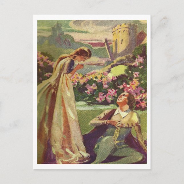 Carte Postale La beauté et la bête (Devant)