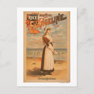 Carte Postale La belle Evangeline de Riz à Ocean