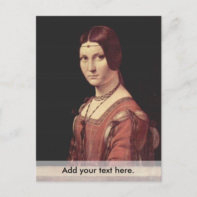 Carte Postale La belle ferronnière (Devant)