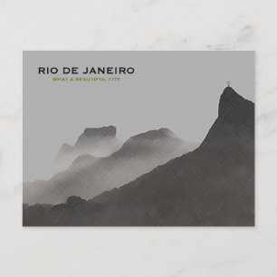Carte Postale La belle ville de Rio de Janeiro