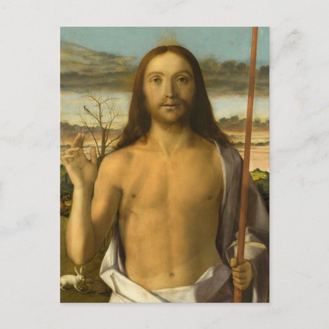 Carte Postale La Bénédiction du Christ au 15ème siècle (Devant)