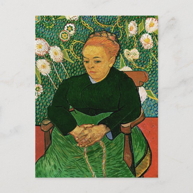 Carte Postale La Berceuse (Augustine Roulin), Vincent van Gogh (Devant)