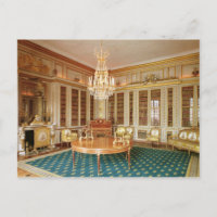 La bibliothèque de Louis XVI décorée en 1781