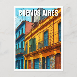 Carte Postale La Boca Buenos Aires Voyage Argentine