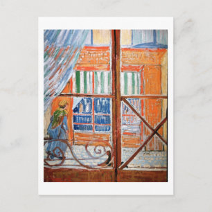 Carte Postale La boutique de boucherie de Window Van Gogh Fine A