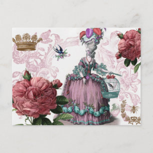 Carte Postale la cage aux oiseaux